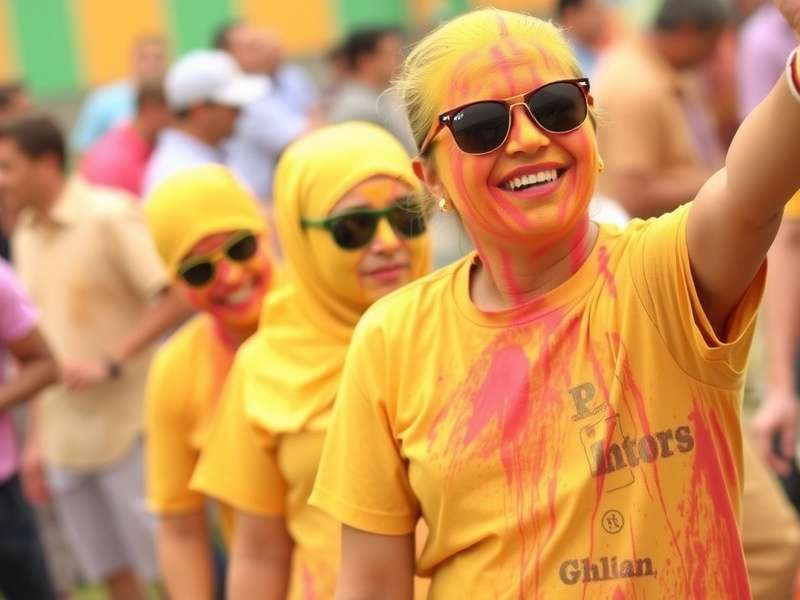 Tangy Mustard Tussle Holi Event